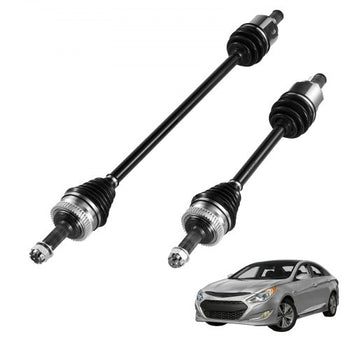 CV Axle Shaft Assembly, 2 Pieces Front Left & Right (Driver and Passenger Side), Automotive Replacement CV Joint Axles Pair Compatible with 2011-2014 Hyundai Sonata, Alloy Steel & Carbon Steel