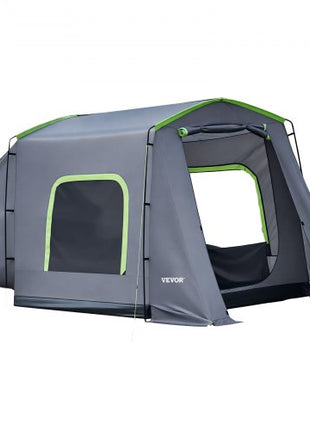 Large SUV Tent for 59 Person, 10.6 x 8 FT All-Season SUV Tailgate Tent with Ventilated Door & Mesh Windows, PU3000mm Waterproof Dual-Use Car Rear Hatch Tents for Outdoor Camping Hiking