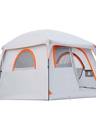 Large SUV Tent for 6 Person, 10 x 9 FT 3-Season SUV Tailgate Tent with Ventilated Doors & Mesh Windows, PU2000mm Waterproof Dual-Use Car Rear Hatch Tents for Outdoor Camping Hiking