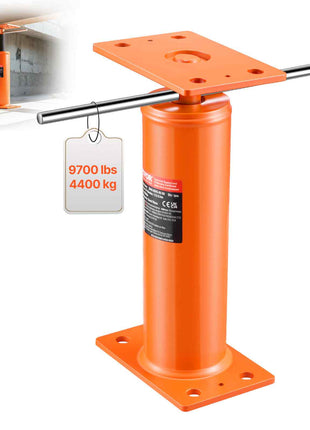 House Floor Jack, 12"-16" Height Range, 9700 lbs Max Load Capacity, Adjustable Support Beam Basement Jack Post Pole for Leveling, Lift Support Steel Telescoping Jack Post for Temporary Support