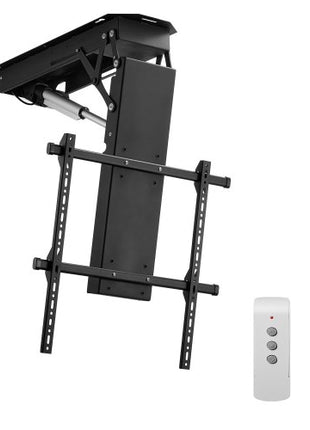 Motorized Ceiling TV Mount, TV Wall Mount for 32 to 70 Inch TV, Electric Adjustable Ceiling TV Mount, Motorized Flip Down TV Mount Bracket with Max VESA 24 x 24 in, Fits TVs Up to 110 lbs