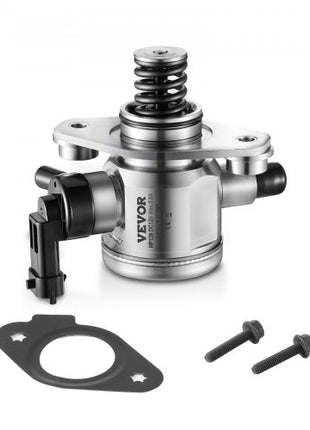 High Pressure Fuel Pump with Gasket and Bolts, Compatible with Buick LaCrosse, Regal, Verano, Chevrolet Captiva Sport, Equinox, Impala, Malibu, GMC Terrain 2010-2017 L4 2.4L, Stainless Steel