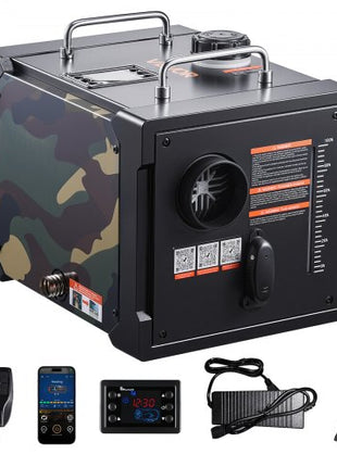 Diesel Heater, 8KW, DC 12V/24V, All in One Portable Diesel Air Heater with Bluetooth APP Control, Remote Control and LCD Screen, 1.9 Gal Fuel Tank for Trucks, Vans, RVs, Campers, and Garages
