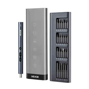 Electric Precision Screwdriver Set, 48 Magnetic Bits, Mini Electric Screwdriver with Magnetic Storage Box, S2 Steel Bits, LED Light, Type-C Charging, for Phone, Laptop, and Electronics Repair