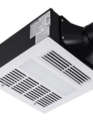 Bathroom Exhaust Fan, 1500W Heating, 110 CFM High-Efficiency Ventilation, 1.5sones Low Noise Operation, Energy-Saving Bathroom Ceiling Fan, For Various Ceilings