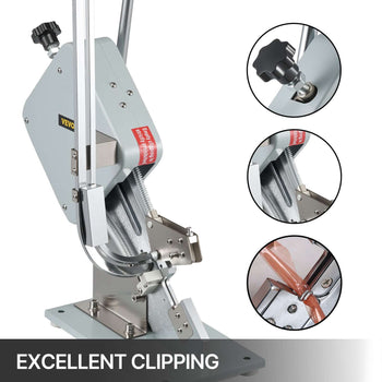 Manual U-shape Sausage Clipper Clipping Machine Food Clipping Maker for Sausage Packing Sealing with 1 Box of Buckles 5000pcs