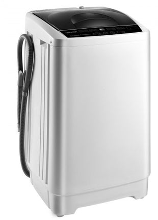Portable Washing Machine, Portable Washer 1.3 cu.ft with LED Display, Stainless Steel Drum, 8 Wash Programs & 6 Adjustable Water Levels, Portable Washer Machine for Apartments, RVs, and Dorms