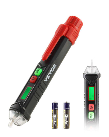 Voltage Tester, Non-Contact Voltage Detector with Adjustable Sensitivity, Dual Range AC 12V-1000V/48V-1000V Live & Null Wire Tester Pen with Visual and Audible Alarms, CAT III 1000V Rating