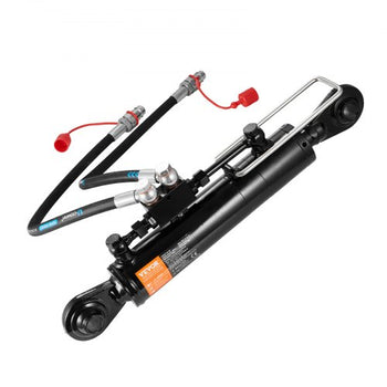 Hydraulic Top Link Cat. 2-2?8-5/16 in, 19-11/16~28 in), Hydraulic Cylinder with 2 Hoses & G3/8" Check Valve