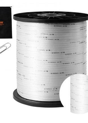 Durable Polyester Pull Cord, Width 0.5" & Length 5249ft, Max Load 1250 lbf, Measurement Marks, Perfect for Organizing Cables, Packaging, Garden Work & Electrical Jobs