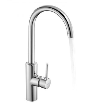 Touchless Kitchen Bar Sink Faucet, Single Handle Automatic Motion Sensor Bathroom Faucet, Hands-Free Adjustable Cold Hot Water Mixer Flexible Swivel for 9/16 in Pipe,Chrome Plated Silver