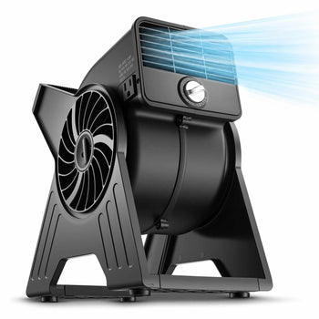 Blower Fan, 13 in Portable Utility Floor Fan, 300 CFM, 3 Speeds, Multi-Angle Airflow, Lightweight Portable High Velocity Air Mover, for Drying, Dehumidifying, Carpets, Air Circulation, Cooling