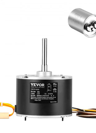Condenser Fan Motor OGD1016, 1/6 HP 208-230V Condenser Fan Motor 1075RPM, OEM Standard Upgraded Replacement Condenser Motor Reversible Rotating, Explosion-proof CBB65 5?F/370V Capacitor