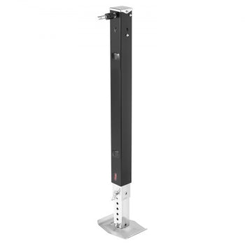 RV Lead Fifth Wheel Landing Gear Leg 179013, 32.5-Inch 5th Wheel Landing Gear Universal Replacement Compatible with Lippert Venture, Atwood, Stromberg Carlson Systems, with Pin and Base, Black