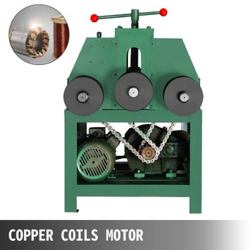 Electric Pipe Tube Bender, 1500W Electric Tube Roller Bender Tool, Multi-function Pipe Bender Machine with 9 Round and 8 Square Die Set for Thin-wall Circular Square Tube Bending