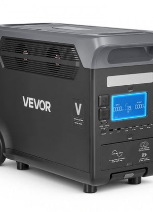 Portable Power Station, 3000W Solar Generator Power Station, 3072Wh LiFePO4 Battery Backup with 15 Output Ports for for Home Emergency, Outdoor Camping, RV Travel (Solar Panel NOT Included)