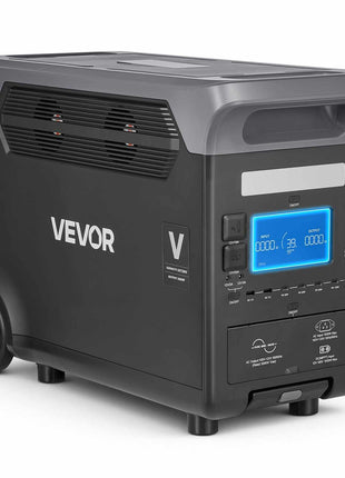 Portable Power Station, 3000W Solar Generator Power Station, 3072Wh LiFePO4 Battery Backup with 15 Output Ports for for Home Emergency, Outdoor Camping, RV Travel (Solar Panel NOT Included)