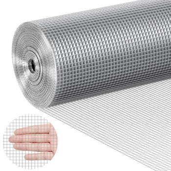 Hardware Cloth, 1/4 inch 36in x 50 ft 23 Gauge, Hot Dipped Galvanized Wire Mesh Roll, Chicken Wire Fencing, Wire Mesh for Rabbit Cages, Garden, Small Rodents