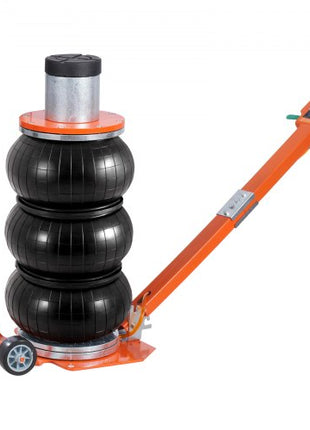 Air Jack, 3 Ton/6600 lbs, 1-6S Pneumatic Lifting Jack with Heightened Column & Adjustable Handle, Compact, Easy-to-Lift & Space-Saving Jack with Thick Rubber Pad, Fits for Sedan, SUV, Pickup Truck