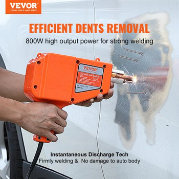 Stud Welder Dent Repair Kit, 800W Spot Welder Stud with 5 Welding Mode, Auto Body Dent Welder Repair Machine with 13 Types of Welding Accessories for Car, Truck, Motorcycle Dent Repair
