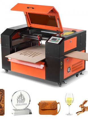 50W CO2 Laser Engraver, 20 x 12 in, CO2 Laser Engraver Cutter Machine with 4 Way Pass Air Assist, Engraving Cutting Machine, Compatible with LightBurn CorelDRAW RDWorks, for Wood Acrylic Glass