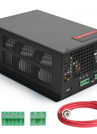 CO2 Laser Power Supply, 150W, Power Supply for 150W Laser Tube, Constant Current Protection, Open Circuit Protection, Fast Heat Dissipation, Compatible for Multi-brand Laser Engravers & Cutters