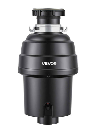 Food Waste Garbage Disposal, 1HP 3500RPM DC Motor, Continuous Feed Kitchen Sink Garbage Disposer, EZ Connect Food Waste Grinding System with Sound Reduction & Power Cord for Kitchens