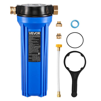 RV Water Filtration System, Drinking/Washing Water Filter System for Campers, Remove Sediments, Chlorine, Bad Tastes, Odors, and Most Contaminants, RV Filter for RVs, Boats, Vans