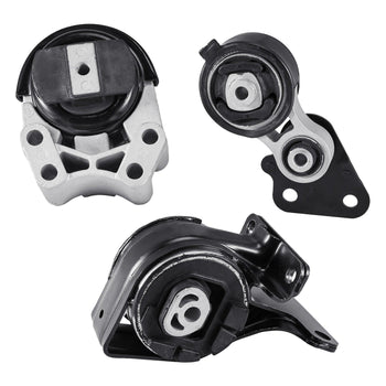 Engine and Transmission Motor Mount Kit Replacement, Set of 3, Compatible with 2007–2014 Ford Edge 3.5L, Replace OE# A5342, A5431, A5605, Secure Support