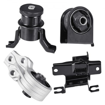 Engine Motor Mount and Transmission Mount Kit Replacement, Set of 4, Compatible with 20092012 Ford Escape 2.5L L4, Replace OE# A5446, A5481, A5412, A5441, Secure Support
