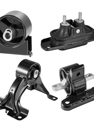 Engine Motor Mount and Transmission Mount Kit Replacement, Set of 4, Compatible with 2011–2016 Chrysler Town & Country 3.6L V6, Replace OE# A5665, A5480, A5589, A5577, Secure Support