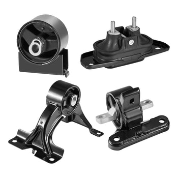 Engine Motor Mount and Transmission Mount Kit Replacement, Set of 4, Compatible with 2011–2016 Chrysler Town & Country 3.6L V6, Replace OE# A5665, A5480, A5589, A5577, Secure Support