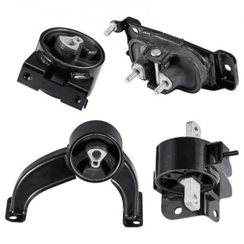 Engine Motor Mount and Transmission Mount Kit Replacement, Set of 4, Compatible with 20082010 Chrysler Town & Country 3.3L, Replace OE# A5654, A5480, A5465, A5493, Secure Support
