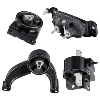 Engine Motor Mount and Transmission Mount Kit Replacement, Set of 4, Compatible with 2008–2010 Chrysler Town & Country 3.3L, Replace OE# A5654, A5480, A5465, A5493, Secure Support