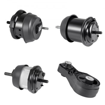 Engine and Transmission Motor Mount Kit Replacement, Set of 4, Compatible with 20092017 Chevrolet Traverse 3.6L V6, Replace OE# A5548HY, A5549HY, A5458HY, A5444, Secure Support