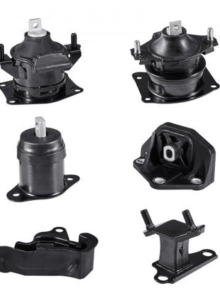 Engine Motor Mount and Transmission Mount Kit Replacement, Set of 6, Compatible with 20032007 Honda Accord 3.0L V6, Replace OE# A4526HY, A4517, A4527HY, A4524, A4544, A4525, Secure Support