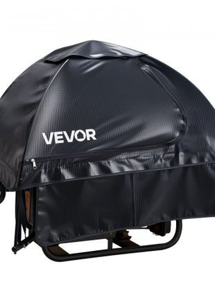 Generator Cover, 36 x 26 x 26 Inch Waterproof Universal Generator Cover for Most Generators 70-108 Inches Perimeter, Portable Generator Running Cover with Heavy Duty Thicken Oxford Fabric, Black