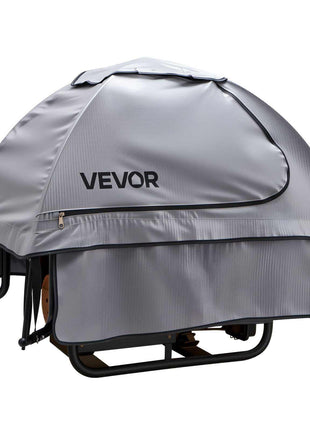 Generator Cover, 36 x 26 x 26 Inch Waterproof  Generator Cover for Most Generators 70-108 Inches Perimeter, Portable Generator Running Cover with Heavy Duty Thicken Oxford Fabric, Grey