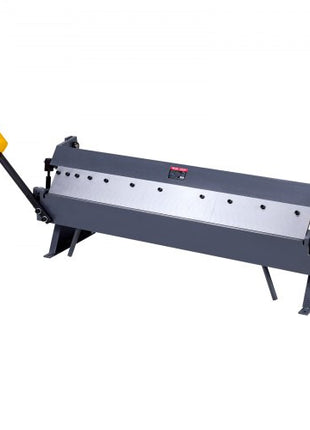Box and Pan Brake, 36 in Sheet Metal Bending Brake,16-Gauge Mild Steel Capacity, 0-135 Degree Adjustable, Metal Bender Machine with 6 Fingers, Heavy-Duty Aluminum Folder for Precise Bending