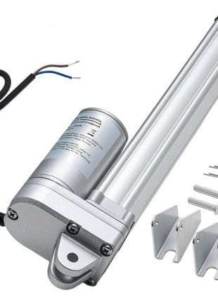 12V Linear Actuator, 8 Inch IP65 Waterproof Linear Actuator, 675lbs/3000N 0.2"/s Motion Actuators with Mounting Bracket for Outdoor Use