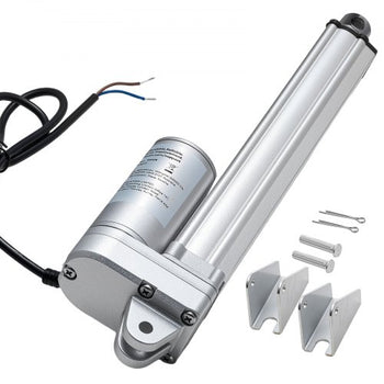 12V Linear Actuator, 8 Inch IP65 Waterproof Linear Actuator, 675lbs/3000N 0.2"/s Motion Actuators with Mounting Bracket for Outdoor Use