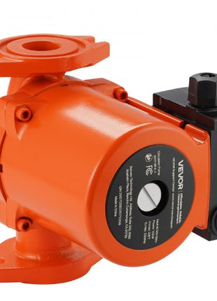 0011-BF4-J Cast Iron Circulator Pump, 33 GPM, AC 120V 33 ft Hot Water Recirculating Circulation Pump, 1-1/4 in Flange Connection, 3-Speed Adjustment, Quiet Operation, for Home Heating System