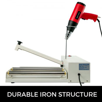 18\" Shrink Wrap Sealer, 530W I-Bar Shrink Wrap Machine, Shrink Wrap Sealer with Heat Gun and Shrink Film Suit for PVC POF Film