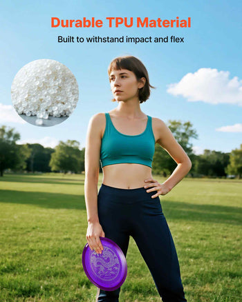 Disc Golf Set, 8 Pack Disc Golf Starter Set, Beginners Flying Discs for Full-Body Strength Training, with Putter, Mid-Range, Driver, for Outdoor Backyard, Lawn, Beach, and Park