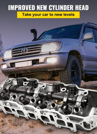 Set of Complete Engine Cylinder Head for Toyota1985-1995 4Runner, 1995 Celica, 1985-1995 Helix Pickup 2.4 SOHC 22R 22RE 22REC