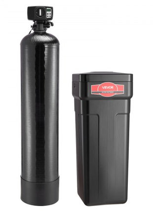 Water Softener, 48,000 Grains Whole House Water Softener System, with Automatic Digital Control Head, Bypass Valve, Reduce Hardness and Minerals, Improve Water Quality, for 3-4 Bathrooms