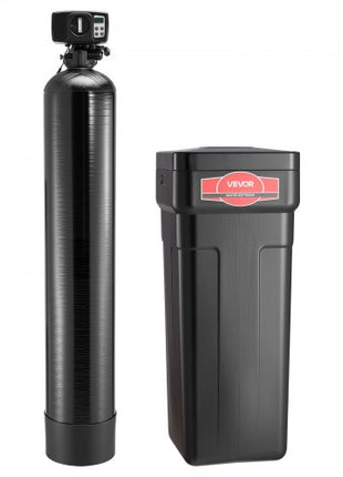 Water Softener, 64,000 Grains Whole House Water Softener System, with Automatic Digital Control Head, Bypass Valve, Reduce Hardness and Minerals, Improve Water Quality, for 5-6 Bathrooms