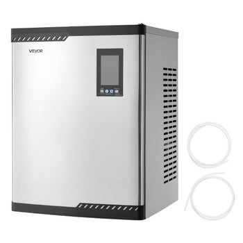 Commercial Ice Maker Machine - Head, 800 Lbs/Day Stainless Steel Ice Machine with Scheduled Ice-Making, Self-Cleaning, Adjustable Thickness, Ideal for Restaurant Bar Cafe Hotel - Head Only