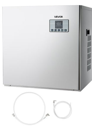 Commercial Ice Maker Machine - Head, 550 Lbs/Day Stainless Steel Ice Machine with Scheduled Ice-Making, Self-Cleaning, Adjustable Thickness, Ideal for Restaurant Bar Cafe Hotel - Head Only