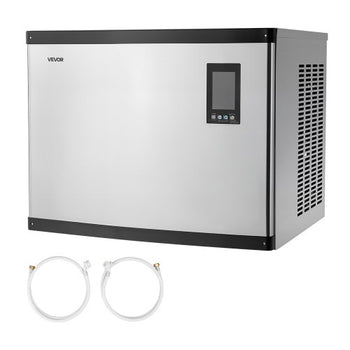 Commercial Ice Maker Machine - Head, 1000 Lbs/Day Stainless Steel Ice Machine with Scheduled Ice-Making, Self-Cleaning, Adjustable Thickness, Ideal for Restaurant Bar Cafe Hotel - Head Only